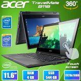 Ноутбук-трансформер Acer Travelmate B118 Touchscreen 11.6" Pentium N4200 4GB 544GB SSD