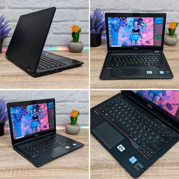 БУ Ноутбук Fujitsu LifeBook U728 12.5'' FHD IPS i5 8250U 8GB 128GB SSD