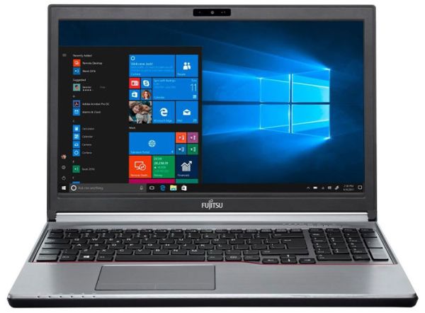 БУ Ноутбук Fujitsu LIFEBOOK E756 15.6" FHD IPS i5 6300U 8GB RAM 256GB SSD+ веб камера в подарок