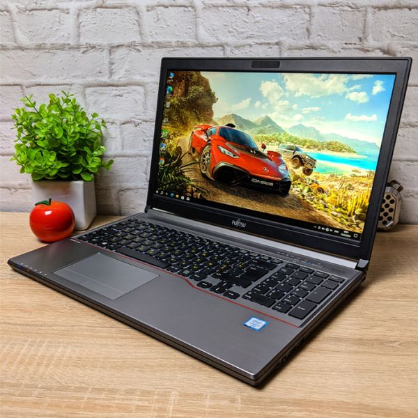 БУ Ноутбук Fujitsu LIFEBOOK E756 15.6" FHD IPS i5 6300U 8GB RAM 256GB SSD+ веб камера в подарок