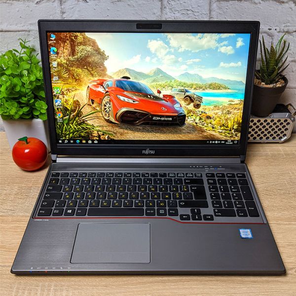 БУ Ноутбук Fujitsu LIFEBOOK E756 15.6" FHD IPS i5 6300U 8GB RAM 256GB SSD+ веб камера в подарок