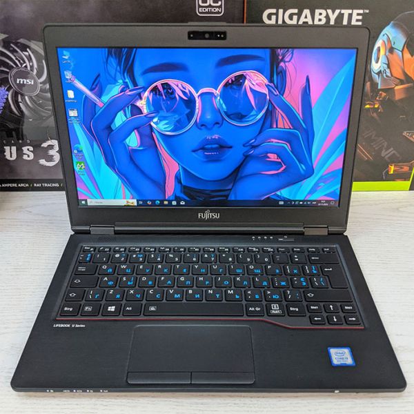 Бизнес Ноутбук Fujitsu LIFEBOOK U729 12.5" 1920х1080 i3 8145U 8GB RAM 256GB SSD