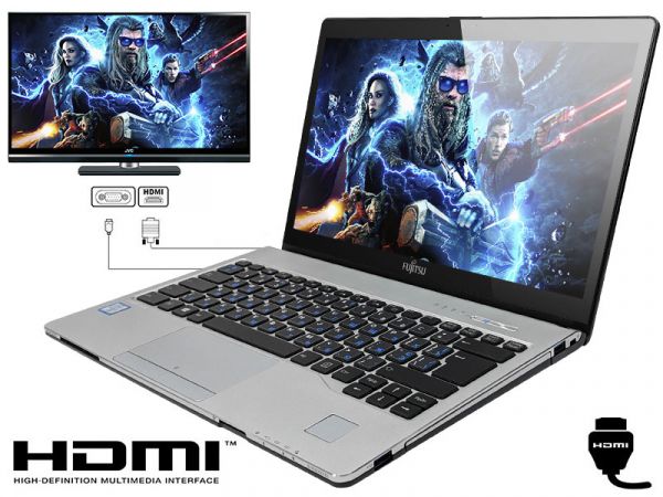 АКЦИЯ! Мощный экономичный быстрый ноутбук Fujitsu LIFEBOOK S936 Intel i5 8GB DDR4 128GB SSD