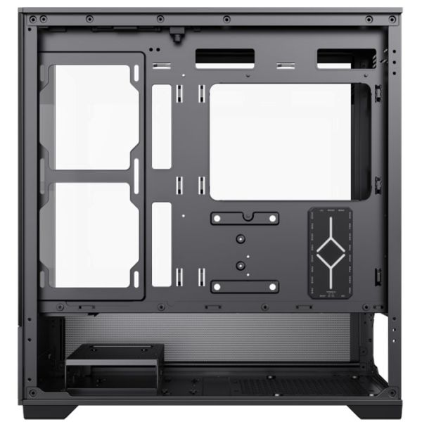 Корпус GAMEMAX Vista M Tempered Glass без БП Black