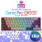 Клавиатура беспроводная GamePro GK935 Wireless LED Black