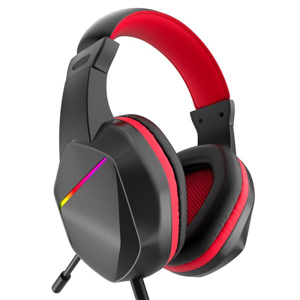 Наушники проводные игровые GamePro HS311 RGB Black с микрофоном Черные