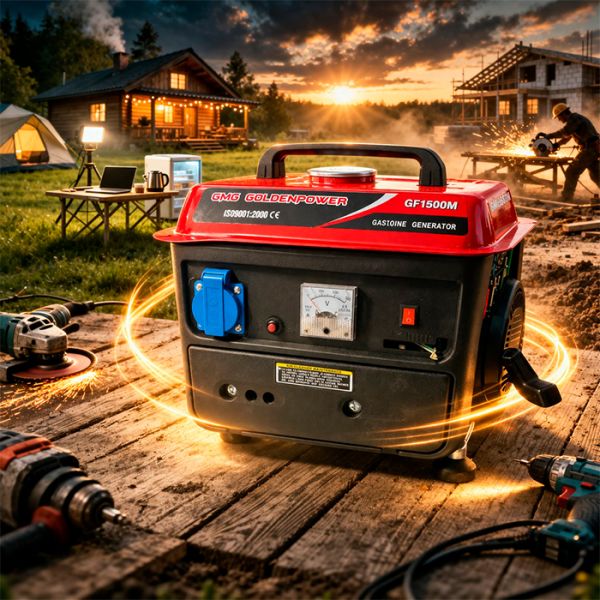Генератор бензиновый GMG GoldenPower GF1500M 650 Вт