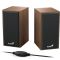 Колонки проводные для компьютера Genius SP-HF180 USB Wood