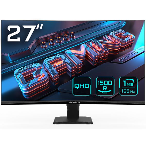 Монитор 27'' Gigabyte GS27QC Black