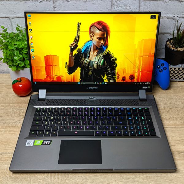 Мощный Игровой ноутбук Gigabyte AORUS 17G KB (RX7G) 17.3" i7 108750H RTX 2060 16GB +SSD