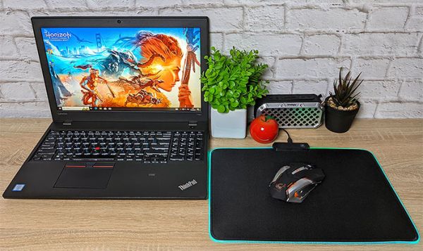 Коврик для мышки RGB Game Glowing cool с подсветкой