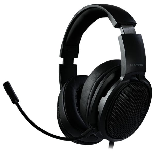 Игровые наушники проводные с микрофоном HATOR Hellraizer (HTA-812) Black