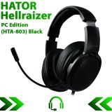 Супер Ігрові навушники провідні з мікрофоном HATOR Hellraizer PC Edition (HTA-803) Black