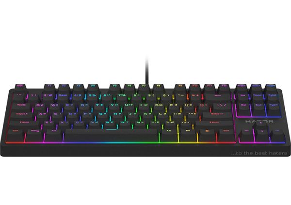 Клавиатура проводная HATOR Rockfall 2 TKL Mecha Orange