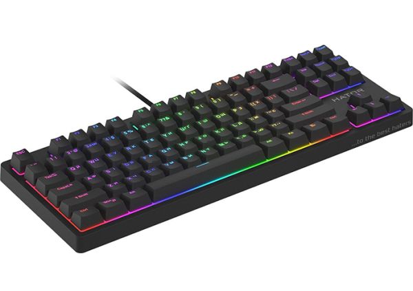 Клавиатура проводная HATOR Rockfall 2 TKL Mecha Orange