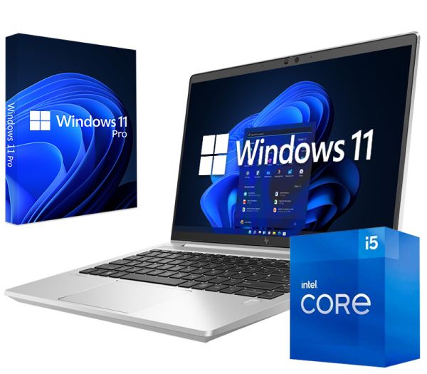 Производительный Ноутбук HP Elitebook 640 G9 14" i5 1245U 8GB + SSD