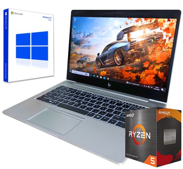 БУ Ноутбук HP EliteBook 745 G5 14" FHD IPS Ryzen 5Pro 2500U 8GB DDR4 256GB SSD