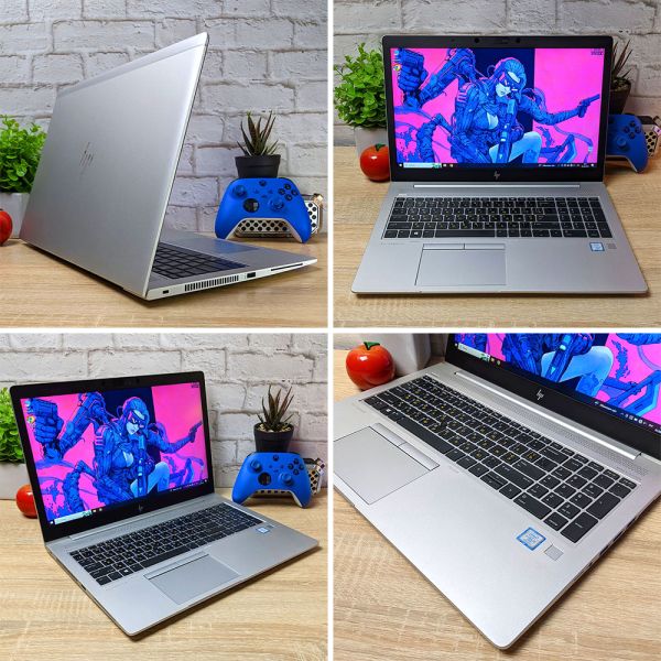 Производительный Ноутбук HP EliteBook 850 G5 15.6" IPS i7 8650U 8GB DDR4 256GB SSD