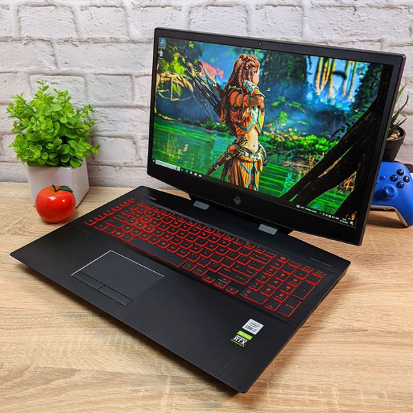 Супер Потужний Ігровий Ноутбук HP Omen 17 cb100 17.3" 144GHz i7 10750H RTX 2070 16GB + SSD