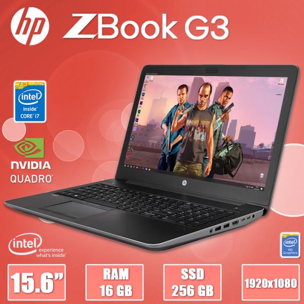 БУ Ноутбук HP Zbook 15 G3 15.6" FHD IPS i7 6820HQ Quadro M2000M 16GB 256GB SSD
