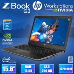 БУ Ноутбук HP Zbook 15 G3 15.6" FHD IPS i7 7700HQ Quadro M1200 16GB 256GB SSD