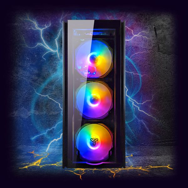 Мощный Игровой Компьютер + Монитор 27" КРУЧЕ чем Intel i7 16 ПОТОКОВ 8 ЯДЕР + RX 570 8GB SSD M.2 +Клавиатура +Мышка (ZEVS PC10880U)