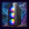 Мощный Игровой Компьютер + Монитор 27" КРУЧЕ чем Intel i7 16 ПОТОКОВ 8 ЯДЕР + RX 570 8GB SSD M.2 +Клавиатура +Мышка (ZEVS PC10880U)