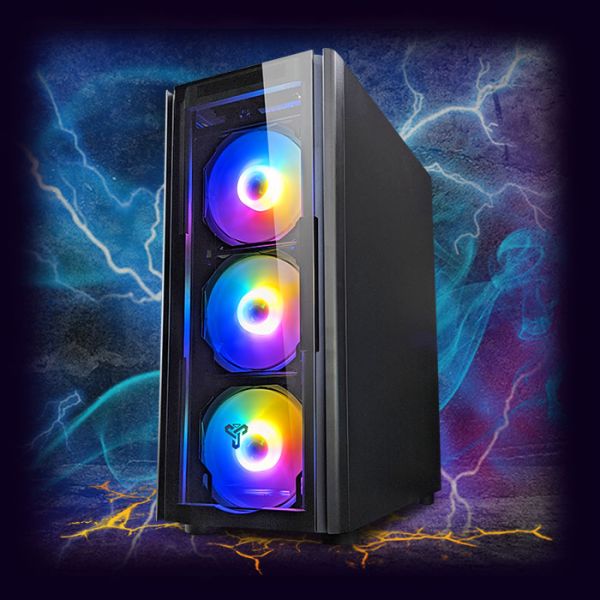 АКЦИЯ! Игровой Компьютер КРУЧЕ чем Intel i7 16 ПОТОКОВ 8 ЯДЕР + RX 570 8GB SSD M.2 (ZEVS PC10880U)