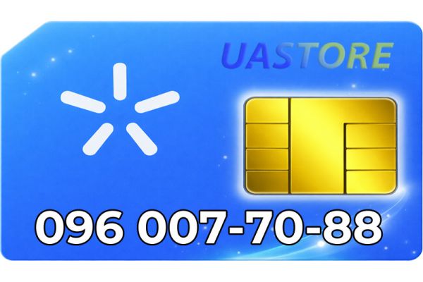 Золотий номер Київстар 096-0-077-088 (0960077088)