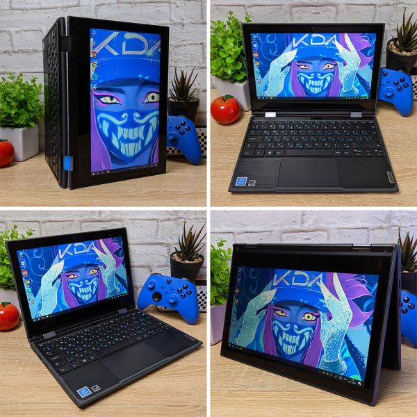 АКЦИЯ! Ноутбук-трансформер Lenovo 300e 2 gen Touchscreen 11.6" Pentium N5000 4GB 128GB SSD+ стилус в подарок