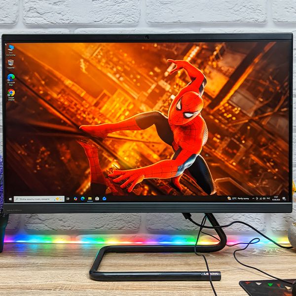 БУ Мощный офисный Моноблок "Lenovo IdeaCentre AIO 3 24IIL5''| Iris Plus Graphics | Intel i5-1035G4 |SSD 256GB | Wi-Fi | WIN11