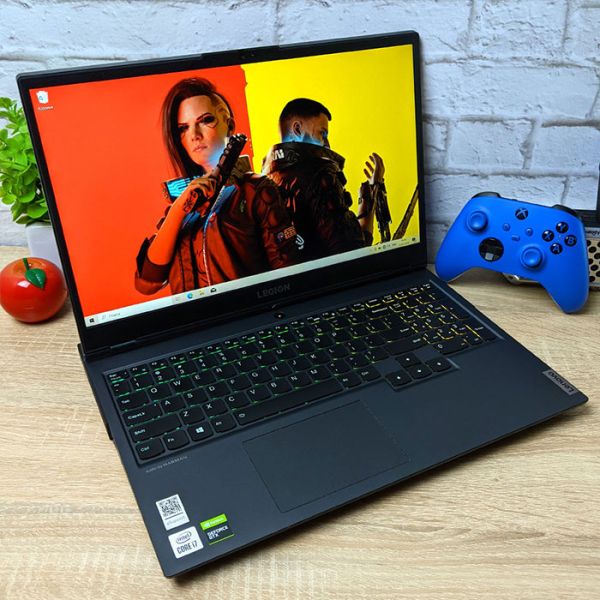 Сучасний ігровий ноутбук Lenovo Legion 5 15IMH05H GRAY 15.6" IPS i7 10750H GTX 1660Ti 16GB + SSD