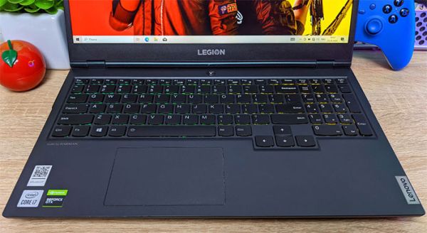 Сучасний ігровий ноутбук Lenovo Legion 5 15IMH05H GRAY 15.6" IPS i7 10750H GTX 1660Ti 16GB + SSD