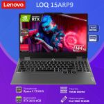 Новый ноутбук Lenovo LOQ 15ARP9 Luna Grey 15.6" FHD IPS 144 Гц Ryzen 5 7235HS RTX 3050 6GB 16GB DDR5 + 512GB SSD