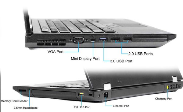 Хороший бизнес ноутбук Lenovo ThinkPad L430 14" i5 3320M 8GB 128GB SSD