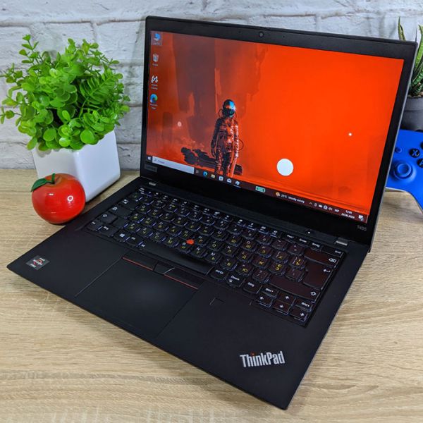 БУ Ноутбук Lenovo ThinkPad T495 Touch 14" FHD IPS Ryzen 5 PRO 3500U Vega 8 16GB + 256GB SSD