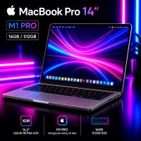 БУ Ноутбук Apple MacBook Pro 14'' Liquid Retina XDR M1 Pro 16GB/512GB SSD Space Gray 2021 (A2442)