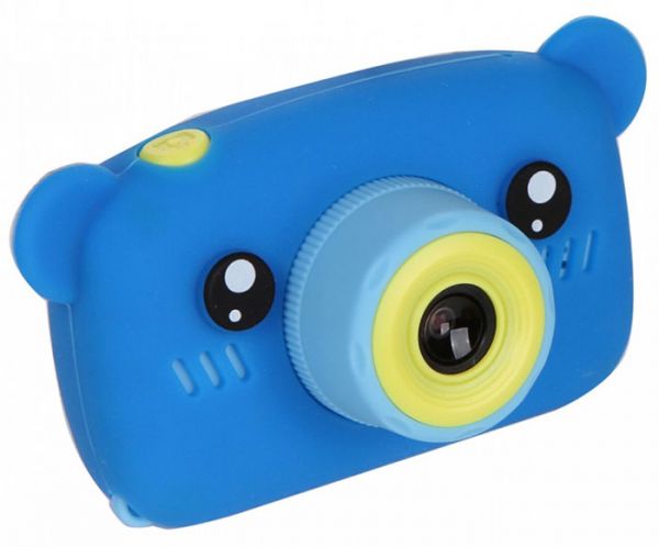 Детский фотоаппарат Children's fun Camera Мишка для развития творчества ребенка + Карта памяти 8GB