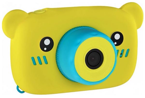 Детский фотоаппарат Children's fun Camera Мишка для развития творчества ребенка + Карта памяти 8GB