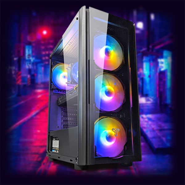 Ігровий комп'ютер  "THUNDER GAMING" | GeForce RTX 3050 8GB | Ryzen 5 5500 |SSD M.2 | Wi-Fi | WIN11
