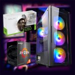 Ігровий комп'ютер  "TITAN GAMING" | GeForce RTX 5060 8GB | Ryzen 5 5500 |SSD M.2 | Wi-Fi | WIN11