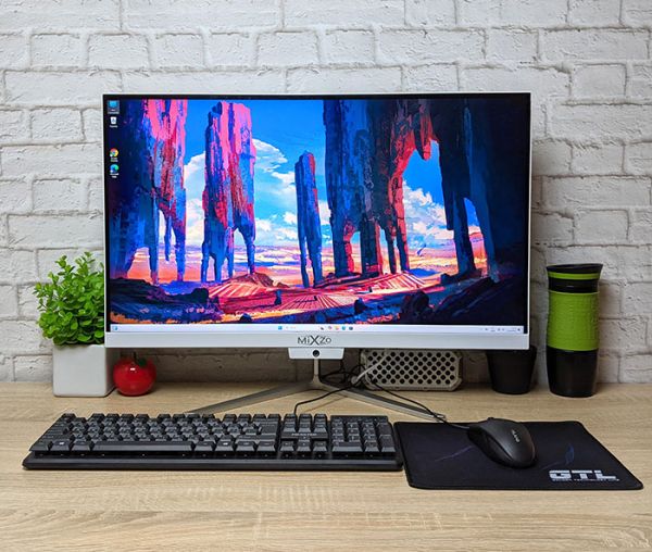 Мощный офисный Моноблок "Mixzo WorkStation i7 Pro 27''| QHD| Intel UHD graphics 630 | Intel i7-8700K |SSD M.2 | Wi-Fi | WIN11