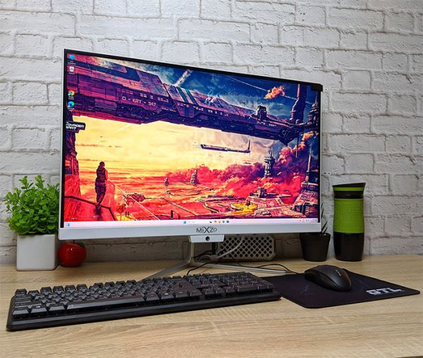 Мощный офисный Моноблок "Mixzo WorkStation i7 Pro 27''| QHD| Intel UHD graphics 630 | Intel i7-8700K |SSD M.2 | Wi-Fi | WIN11