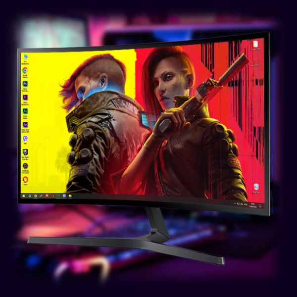 Мощный Игровой Компьютер + Монитор 27" КРУЧЕ чем Intel i7 16 ПОТОКОВ 8 ЯДЕР + RX 570 8GB SSD M.2 +Клавиатура +Мышка (ZEVS PC10880U)