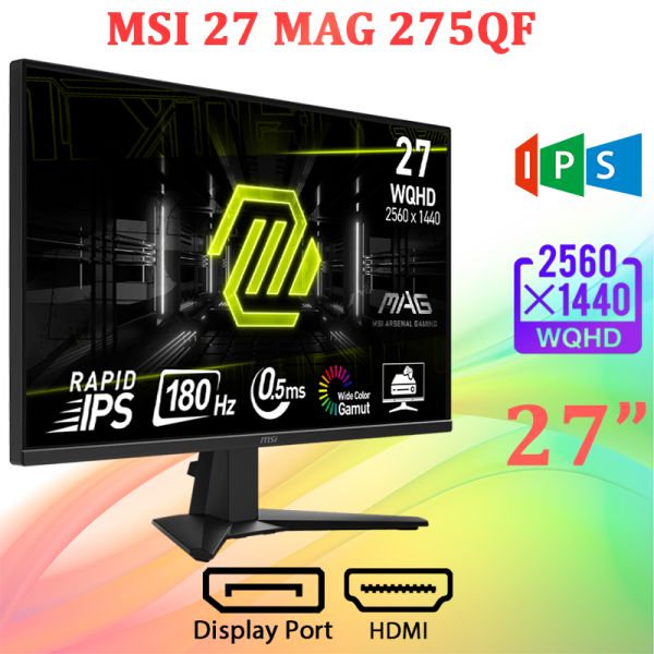 Монитор 27'' MSI MAG 275QF Black