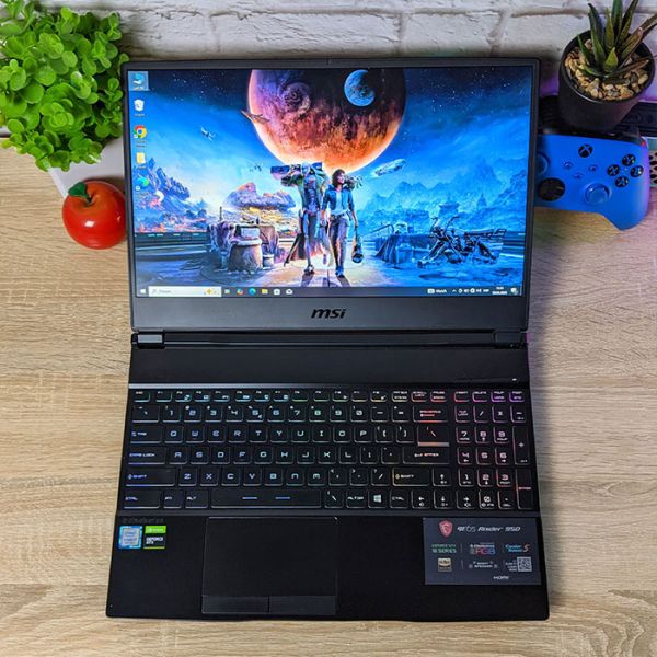 Крутой Мощный Игровой ноутбук MSI GE65 Raider 9SD 15.6" i7-9750H GTX 1660Ti 16GB + SSD