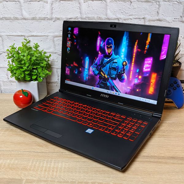 Мощный Игровой ноутбук MSI GL62M 7REX 15.6" IPS i7 7700HQ GTX 1050Ti 4GB 16GB 512GB SSD