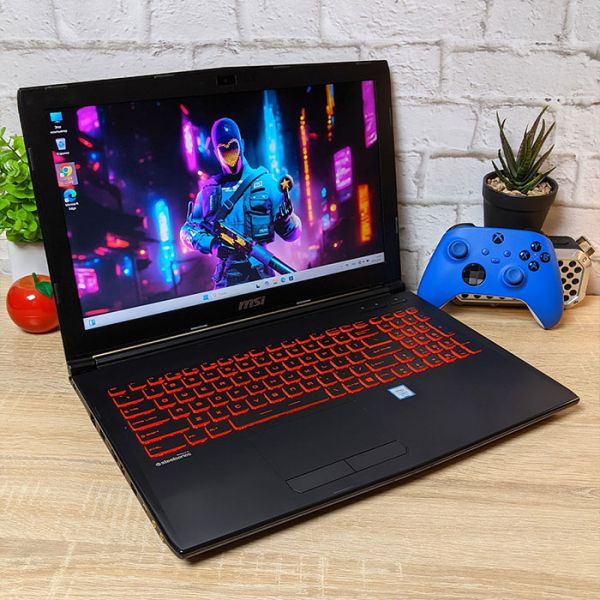 Мощный Игровой ноутбук MSI GL62M 7REX 15.6" IPS i7 7700HQ GTX 1050Ti 4GB 16GB 512GB SSD