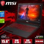 Крутой Мощный Игровой ноутбук MSI GL63 9SDK 15.6" IPS i7 9750H GTX 1660Ti 6GB 16GB 512GB SSD