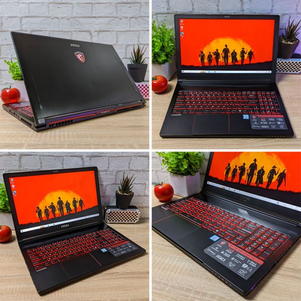 Крутой Мощный Игровой ноутбук MSI GS63VR 6RF Stealth Pro 15.6" i7 6700HQ Nvidia GTX 1060 6GB 16GB + SSD